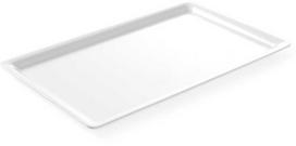 Švediško stalo padėklas maistui iš melamino GN1/4, aukštis 20mm, baltas - Hendi 566046