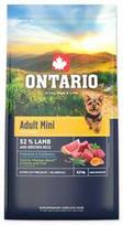 Ontario Adult Mini ėriena & Brown ryžiai 6,5kg