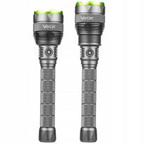 Taktinis įkraunamas žibintuvėlis 10000lm COB LED IPX7 VA0254 VAYOX