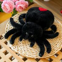 1vnt 25cm Mielas Voras Pliušinis Žaislas Pagalvė Dekoracija, Juoda