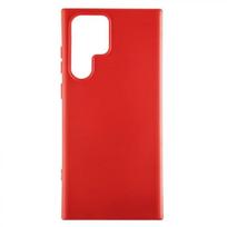 „Evelatus“ „Samsung Galaxy S22 Ultra Nano“ silikoninis dėklas, minkštas lietimui, raudonas, TPU
