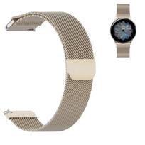 BestAccessories, „Milanese“ laikrodžio apyrankė, plotis 20 mm, šampaninis auksas