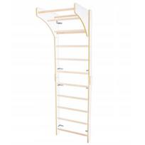 Gimnastikos sienelė vaikams Woodforkids, 220 cm, balta