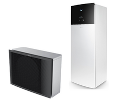 DAIKIN Altherma 3 H HT šilumos siurblio oras vanduo su integruota 180l talpa 11kW komplektas su 9 kW tenu
