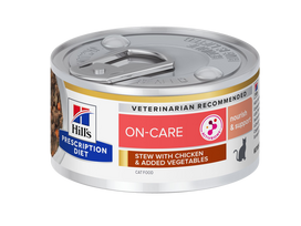 Hill’s Prescription Diet On-Care troškinys katėms Stiprinamoji slauga 12x82g