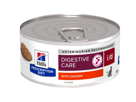 Hill’s Prescription Diet i/d konservai katėms Virškinimo sistemos priežiūrai 6x156g