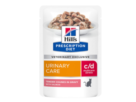Hill’s Prescription Diet c/d Multicare Stress konservai katėms Šlapimo sistemos priežiūrai 12x85g
