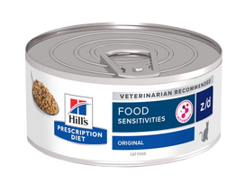 Hill’s Prescription Diet z/d konservai katėms Jautrumas maistui 6x156g