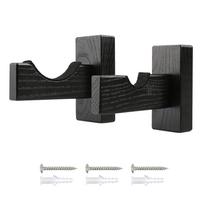 Baseball Bat Wall Mount Rack Baseball Bat Horizontal Rack Brackets Wall Mount Hockey Stick Display Case with Felt Liner 4