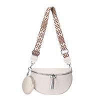 Crossbody Sling Bag Women Leather Shoulder Bag Crossbody Purse with Adjustable Shoulder Strap Chest Belt Bum Bag for Travel Daily Errands ruda