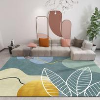 Modernus minimalistinis kilimas svetainės sofai didelio ploto kilimas miegamojo lovos šonui neslystantis grindų kilimėlis namų dekoravimui 100*160cm