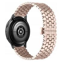 Beline Strap Watch 20mm Metal Honeycomb Rose-Gold