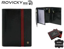 Vyriška piniginė su užtrauktuku - Rovicky, One size