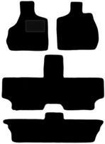 tekstiliniai kilimėliai: Chrysler Town&Country IV (2000-2008) 7 žmonės