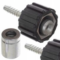 Pakaitinė dalis aukšto slėgio žarnai Kärcher – M22x1,5 sriegis, Sandarus sujungimas, Kaištis 14 mm