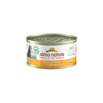 Mix nr. 2 Almo Nature HFC Chicken Breast code: 9022H šlapias maistas katėms, Pakuotė 70 g