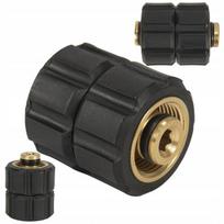 Sukamasis adapteris M22x1,5 – Žalvarinis, Slėgis iki 400 bar, Temperatūra iki 150°C