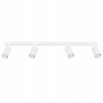 Sollux Lighting lubinis šviestuvas Karbon 4L, baltas