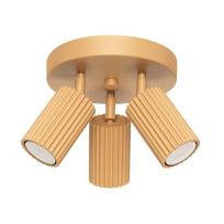Sollux Lighting lubinis šviestuvas Karbon 3P, aukso spalvos