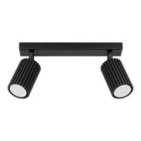 Sollux Lighting lubinis šviestuvas Karbon 2, juodas