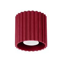 Sollux Lighting lubinis šviestuvas Aura 1, bordo spalvos