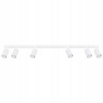 Sollux Lighting lubinis šviestuvas Karbon 6L, baltas