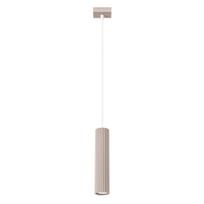 Sollux Lighting pakabinamas šviestuvas Karbon 1, taupe spalvos