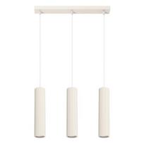 Sollux Lighting pakabinamas šviestuvas Karbon 3L, smėlio spalvos