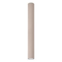 Sollux Lighting lubinis šviestuvas Karbon 60, taupe spalvos