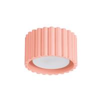 Sollux Lighting lubinis šviestuvas Aura 1, persikų spalvos
