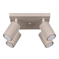 Sollux Lighting lubinis šviestuvas Karbon 4, taupe spalvos
