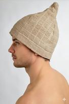 Pirties kepurė Textile Idea 60-62 cm, smėlio spalvos