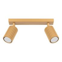 Sollux Lighting lubinis šviestuvas Karbon 2, aukso spalvos