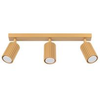 Sollux Lighting lubinis šviestuvas Karbon 3L, aukso spalvos