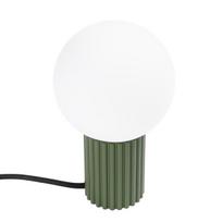 Sollux Lighting stalinis šviestuvas Halo, alyvuogių žalios spalvos