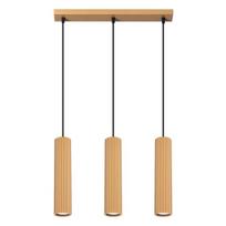 Sollux Lighting pakabinamas šviestuvas Karbon 3L, aukso spalvos