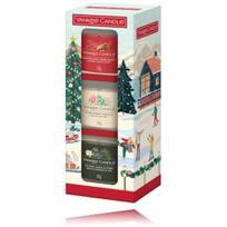 Yankee Candle Christmas Classics aromatinių žvakių rinkinys (3 x 37 g.) - 3 x 37 g.