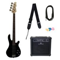 Bosinė gitara JB8 BK su rinkiniu STARTER