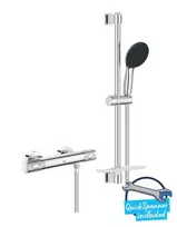 Grohe Precision Feel – dušo komplektas su termostatu, 3 srovių tipais, chromuotas 34791001