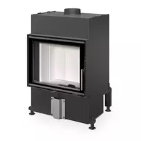 Plieninis židinio ugniakuras Romotop HEAT H4N 04, 59.50, šviesi pakura IGN