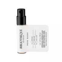 Moteriški kvepalai SAMPLE BIBLIOTHEQUE DE PARFUM Rose Suede EDP spray 2ml