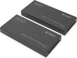 Przedłużacz/Extender KVM HDMI+USB HDBaseT 70m 4K30Hz HDCP 2.2 PoC (Power over Cable) audio IR zestaw | DS-55512 | 4016032480020