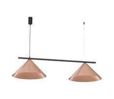 Pakabinamas šviestuvas ant laido CAPITAL 2xGX53/15W/230V rožinio aukso