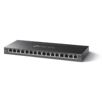 16 prievadų 10/100/1000Mbps Gigabit, 16PoE+ komutatorius TL-SG116P