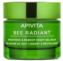APIVITA Bee Radiant, glotninantis ir atkuriantis odą, naktinis gelis-kremas, 50 ml