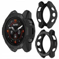 BestAccessories, juodas silikoninis dėklas G. Fenix 7 Pro Sapphire Solar