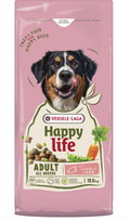 VERSELE-LAGA Happy Life Adult su ėriena 12,5 kg - suaugusių didelių veislių šunų ėdalas su ėriena