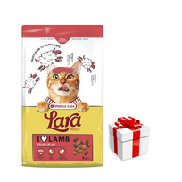 VERSELE-LAGA Lara Adult Lamb 7kg - Suaugusių kačių ėdalas su ėriena + Staigmena katei