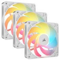 Corsair RS Series RS120-R ARGB PWM Fan – 3-Pack, 120mm, white