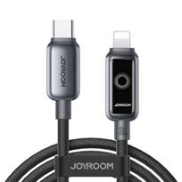 Kabelis Joyroom S-A55 StarFlight 30W USB-C – Lightning 1,2m – juodos spalvos